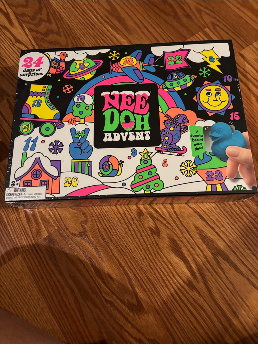 Noe Doh Advent Calendar - Colorful Holiday Playset